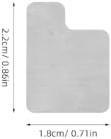 4 Pairs Electrochemistry Carbon Magnesium Sheets for Student Labs - Image 2