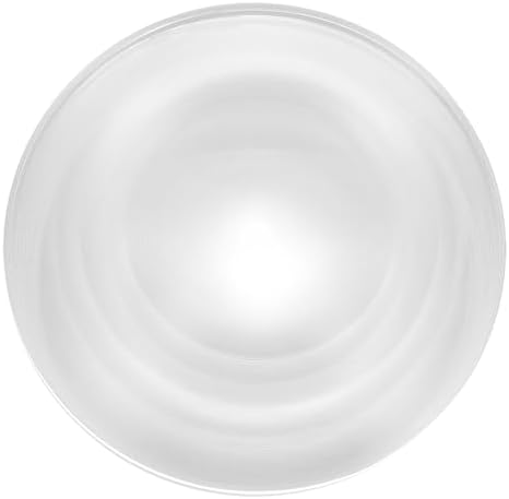 PATIKIL Fresnel Lens, 100mm Diameter Acrylic Lens Solar Focal Length 90mm Magnifier Glass for Solar Heating Small Magnifier Physics Teaching, Transparent by PATIKIL