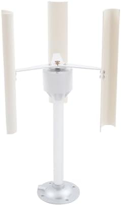Vertical Axis Wind Turbine Generator Model 3-Blade 1-40W 1-20V ABS Permanent Magnet Motor Wind Power Generator DIY Science Education STEM Experiment Kit for Teaching Home Physics Project - Image 4