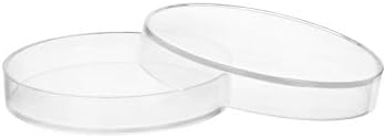 EISCO Plastic Petri Dish with Lid - 2" Diameter, 0.5" Depth - Molded in Polypropylene - Reusable - Translucent - Image 2