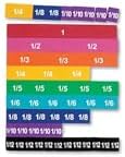 Learning Resources Magnetic Rainbow Fraction Tiles - Image 2