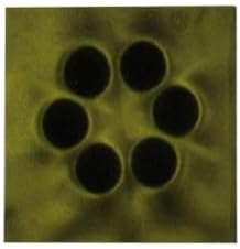 Magnetic Field Viewer Film 50x50mm Yellow Flexible Pattern Display Card for Static Field Visualization, Science Education, Quality Control & Reverse Engineering(E) - Image 7