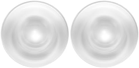 PATIKIL 2Pcs Fresnel Lens, 100mm Diameter Acrylic Lens Solar Focal Length 60mm Magnifier Glass for Solar Heating Small Magnifier Physics Teaching, Transparent by PATIKIL