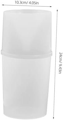 BESTonZON Plastic Rain Gauge Measuring Tool for Boy Girl Educational Weather Science Instrument Easy to Install Multi-use Rain Measuring Tube for Gardens Lawns and Outdoor Learning - Image 2