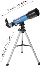 Xmas Stargazing Telescope for Beginners High Powered Blue Refractor - Image 2