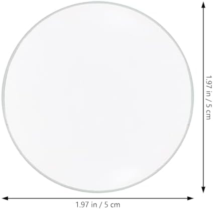 balacoo Double Convex Lens: Glass fire Starter Light Optical Lens Glass s Fresnel s s Diameter Kids Round 100mm - Image 3