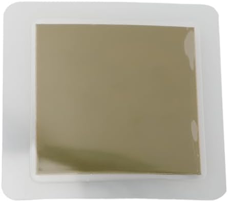 Magnetic Field Viewer Film 50x50mm Yellow Flexible Pattern Display Card for Static Field Visualization, Science Education, Quality Control & Reverse Engineering(C) by Unknown