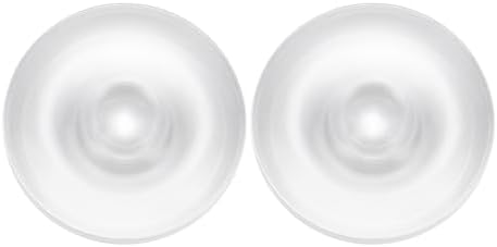 PATIKIL 2Pcs Fresnel Lens, 100mm Diameter Acrylic Lens Solar Focal Length 40mm Magnifier Glass for Solar Heating Small Magnifier Physics Teaching, Transparent by PATIKIL