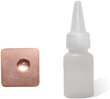 Mineral ID Kit - 13 Pieces - Includes Dropper Bottle, Streak Plate, Glass Plate, Magnet, Nail, Copper Sheet, Retractable Hand Lens, Rock and Mineral Geology Kit - Image 5