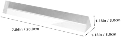 Luxshiny Crystal Triangular Prism Mini Prism for Photography Science and Boys and Girls Optical Crystal Blocks for Refracting Photography - Image 2