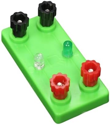 Emitting Diode Experiment Props Physics Electric Circuit Board Learning Tool Physics Electricity Experiment Device LED Light Bulb Science Experiment Physics Teaching Demonstration by Unknown