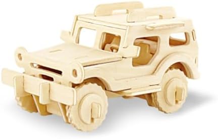 Abaodam Wooden Helicopter Puzzle Model Educational Construction Kit for Realistic Design DIY Block to Develop Hand-Eye Coordination Creativity and Dexterity - Image 7