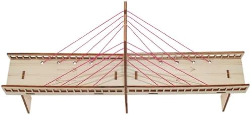 Educational Puzzle for Children, Wooden Bridge, Improves Mechanical Comprehension, Perfect for School Classrooms by Unknown