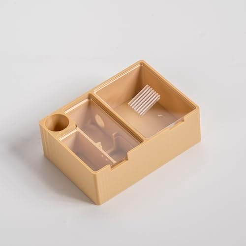 Ant Farm Eco Observation Kit with Ant Humidification Area, Plastic Educational Ant Colony Habitat Box, Includes Feeding Area, Suitable for Students 3 Years and Older (Yellow) - Image 7