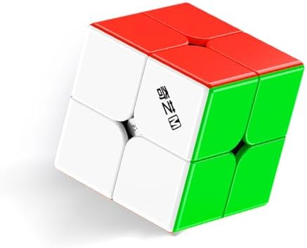 QY 2x2 Magnetic Speed Cube Stickerless by HELLOCUBE