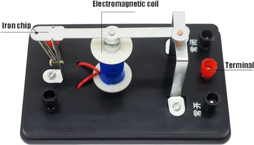 VERIMP Physical Experimental Apparatus Electromagnetism Electromagnetic Relay, Junior High School Physics Experiment Instrument Teaching Apparatus Electromagnetic Relay Demonstration - Image 5