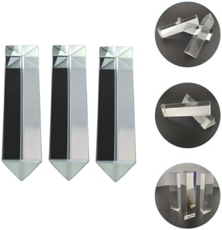 3 Piece Optical Glass Prisms for Children Science Teaching - Image 5