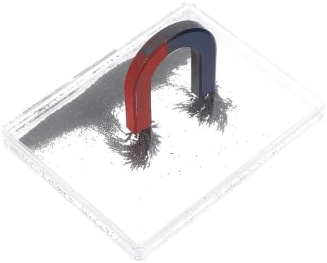 Iron Filings Box Magnetic Field Demonstrator Kit, Magnetism Experiment - Image 2