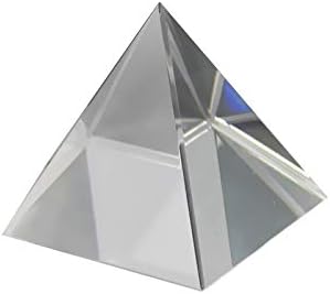 Pyramid Crystal, Optical Glass Triangular Prism, Energy Generator Prisms, for Teaching Experiment Tool Light Spectrum Physics and Photo Photography Family Decoration Gift, 80mm - Image 6