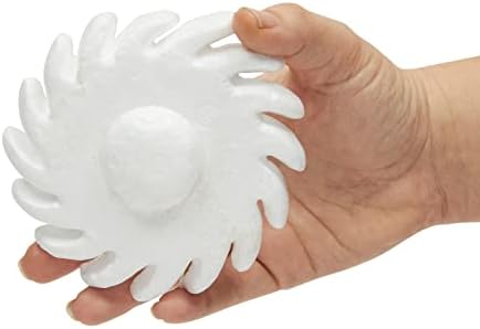 12-Piece 3D Solar System Model Kit - 12 Pcs White Foam Balls & Dowels - DIY Solar System Project & Kids Toys - Foam Planets to Paint & Painting Kit for Science Coloring Fun for Kids - Image 5