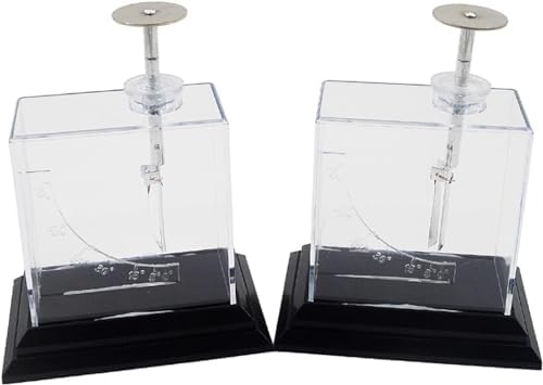 Foil Electroscope Static Electricity Detector, Triboelectric Physics Experiment Tool for Charge Polarity & Insulation Test by Unknown