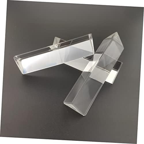 Triangle Prism Set 3pcs Optical Glass for Photography Teaching - Image 4