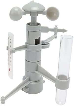 Fabater DIY Weather Station Toy, Wind Vane, Anemometer, Thermometer, Rain - Image 2