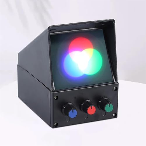 VERIMP Three Primary Color Synthesis Experimental Light's Three Primary Color Synthesis Experiment Device Three-Color Light Source Tricolor Light Source RGB Color Model Optics Teaching by Unknown