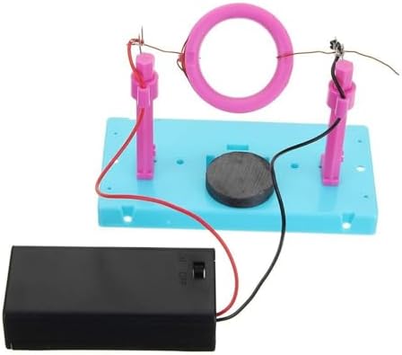 VERIMP Micro DC Popular Science Experiment Equipment Homemade Direct Motor Physics and Electromagnetism The Effect of Energized Conductors in The Magnetic Field is Reduced to The Ampere Force by Unknown