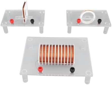 Magnetic Field Demonstrator Kit, Physics Teaching Instrument, PVC Material, Transparent and Projectable, Includes Linear, Solenoid, and Loop Magnetic Field Tools - Image 7