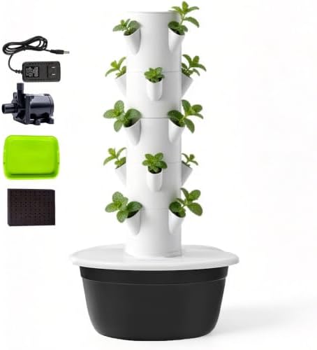 Family Hydroponic Tower-Educational Gardening Kit by Unknown
