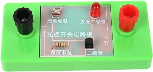 Light-Controlled Switch Circuit Board - Photoresistor, Transistor, Diode Electronic Components, Physics Electricity Experiment Equipment by Unknown