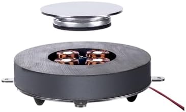 Magnetic Levitation Module DIY Kit with LED Light Floating Platform 800-1000g Load Magnetic Levitation Display Board Science Experiment Levitation Device for Desk Decor Education by Unknown