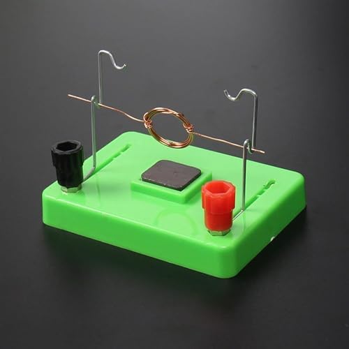 Electromagnetic Swing Demonstration Equipment, Mini Motor Model Physics Experiment Kit, Portable Circuit Teaching Apparatus for Electromagnetism Principle Exploration - Image 3
