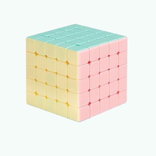 5x5 Macaron Speed Cube Stickerless Magic Cube by HELLOCUBE