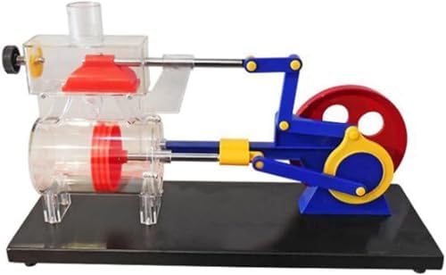 Dual-Acting Steam Engine Demonstrator, Transparent Cylinder Piston - Image 2