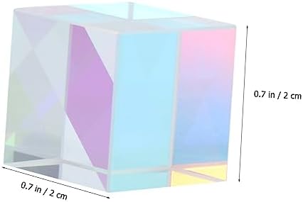 9pcs Optical Glass RGB Dispersion Cube for Physics Education and Creative Decoration Teaching Tool for All Grades Stimulates Curiosity Light Refraction - Image 5