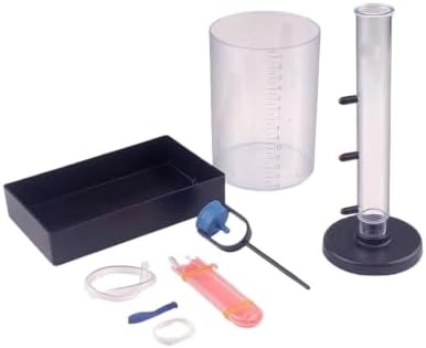 Liquid Pressure & Depth Demonstration Device, Physics Mechanics Experiment Apparatus, PP Material Hydraulic Principle Tool with Water Tank & Measuring Cup - Image 3