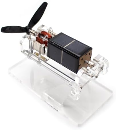 Magnetic Levitation Solar Motor Double Layer Fan Mendocino Dual Axis Design DIY Creative Gifts 300-1500RPM - Image 2