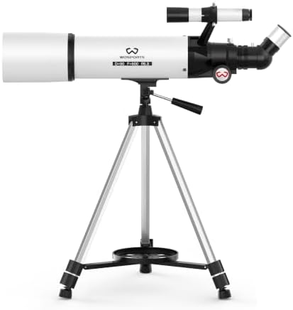 90mm Telescope for Adults High Powered by WOSPORTS