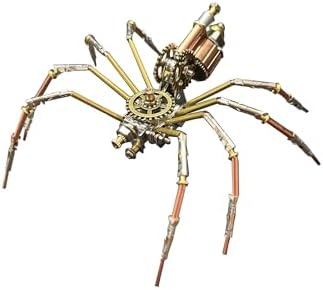 Mechanical Insect Bug Spider Sculpture, Metal Model Kits, Adult Hobby Kits for Men,Arts & Crafts,DIY Projects Metal Building Mens Birthday Gift, Fun (Mechanical Spider C) - Image 2