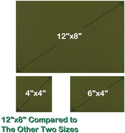 Magnetic Field Viewer Film 50x50mm Yellow Flexible Pattern Display Card for Static Field Visualization, Science Education, Quality Control & Reverse Engineering(E) - Image 3