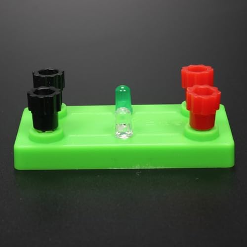 Emitting Diode Experiment Props Physics Electric Circuit Board Learning Tool Physics Electricity Experiment Device LED Light Bulb Science Experiment Physics Teaching Demonstration - Image 2