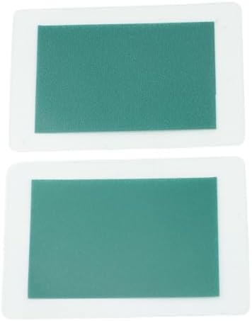 2PCS Magnetic Field Viewer Film, 50x75mm Encapsulated Viewing Card, Portable Green Magnet Pattern Detector Sheet for Science Education by Unknown