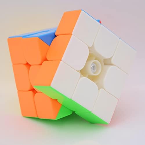 Bukefuno MoYu Meilong 3x3 ABS Engineering Plastic Puzzle, Stickerless, Unisex, Kid, Beginner, 1 Count, 5.6 x 5.6 x 5.6cm - Image 2