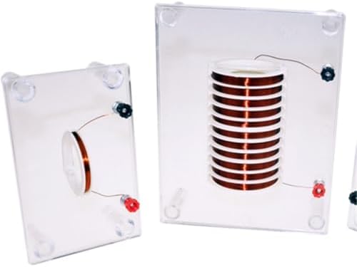 Magnetic Field Demonstrator Kit Transparent PVC Solenoid Coil Set Physics Laboratory Equipment Current Distribution Teaching Multifunctional Science Projects & Classroom Lab Instrument - Image 6