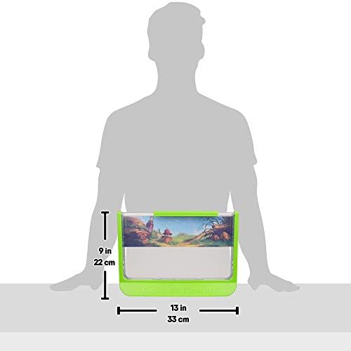 Uncle Milton Giant Ant Farm - Large Viewing Area - Care for Live Ants - Nature Learning Toy - Science DIY Toy Kit - Great Gift for Boys & Girls, Green - Image 3