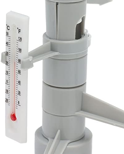 Hyuduo DIY Weather Station Toy with Wind Vane and Rain Gauge - Image 3