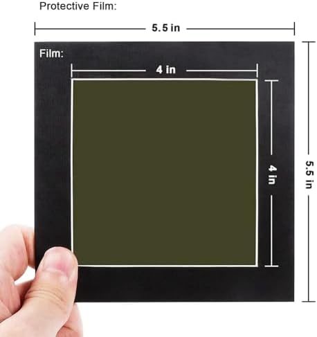 4 x 4Inch Magnetic Field Viewing Film,Magnetic Field Viewer,Magnetic Flux Display,Magnet Pattern Detector,for Scientific - Image 6
