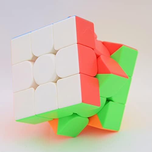 Bukefuno MoYu Meilong 3x3 ABS Engineering Plastic Puzzle, Stickerless, Unisex, Kid, Beginner, 1 Count, 5.6 x 5.6 x 5.6cm - Image 4